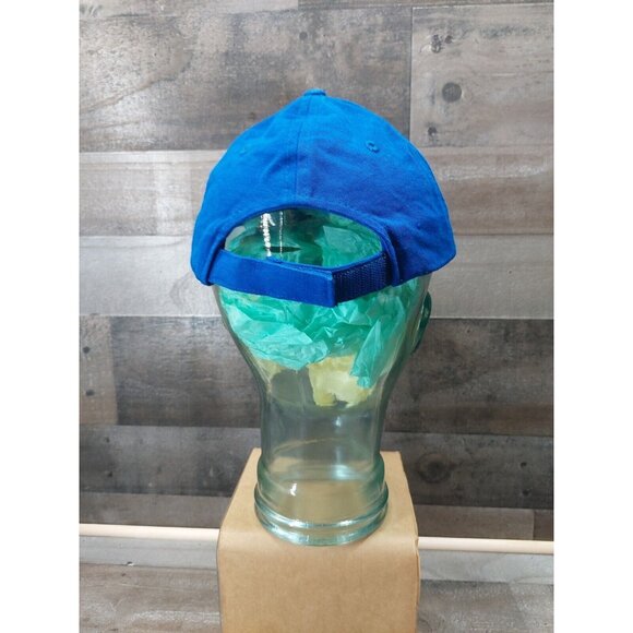 Iowa Cubs Adjustable Blue Baseball Cap With Embroidered Logo - Picture 3 of 8